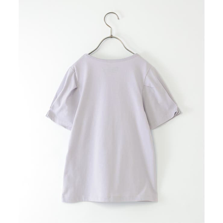 【親子コーデ】袖タック冷感プリントTシャツ（120~160cm） | ikka  | 詳細画像15 