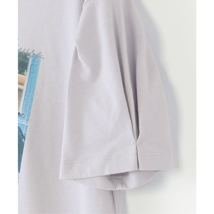 【親子コーデ】袖タック冷感プリントTシャツ（120~160cm） | ikka  | 詳細画像18 