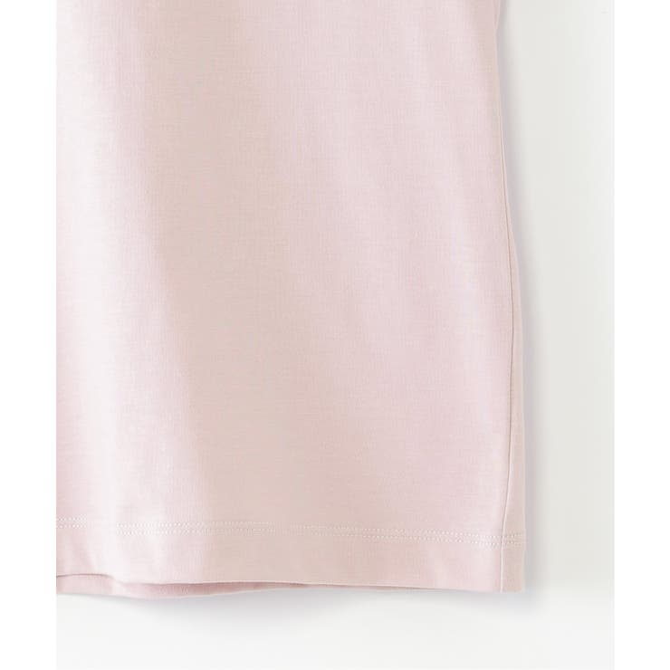 冷感肩ギンガム切り替えロゴT（120~160cm） | ikka  | 詳細画像24 