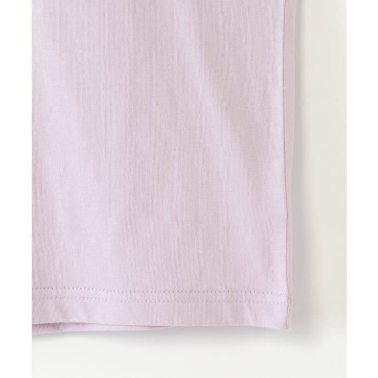 袖布帛シャーリング7分Tシャツ（120~160cm） | ikka  | 詳細画像26 