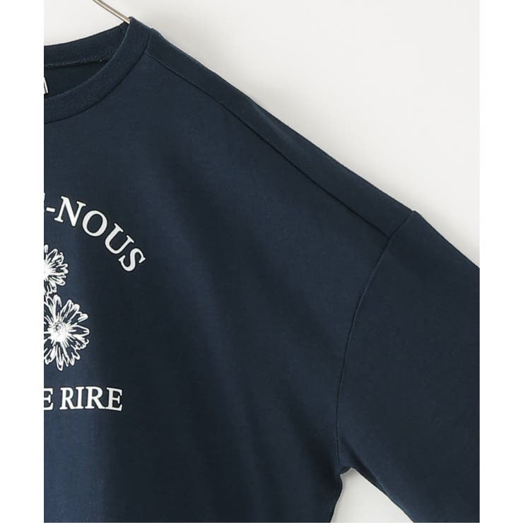 裾布帛フリル7分袖Tトレ（120~160cm） | ikka  | 詳細画像14 