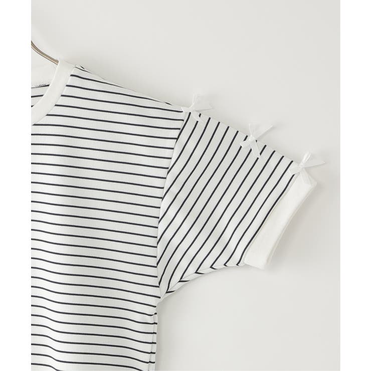 【親子コーデ】 フライス袖リボンドルマンプルオーバー (120cm~160cm) | ikka  | 詳細画像14 