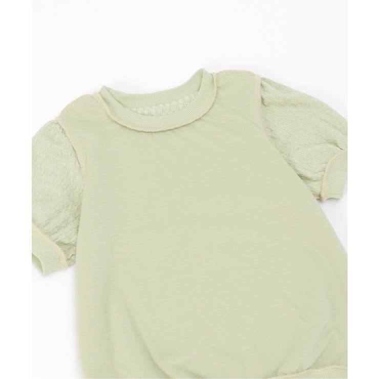 【親子コーデ】 ジャカードパフ袖プルオーバー (120cm~160cm) | ikka  | 詳細画像13 