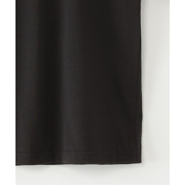 シアギンガムチェック7分袖ロゴTシャツ（120~160cm） | ikka  | 詳細画像7 