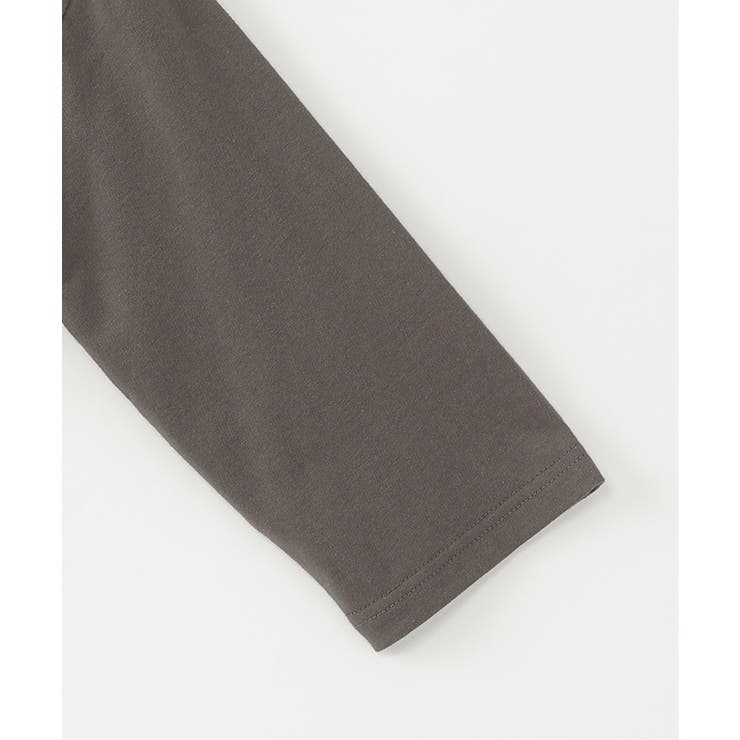 【親子コーデ】ロゴフォト裾レース7分袖Tシャツ（120~160cm） | ikka  | 詳細画像4 