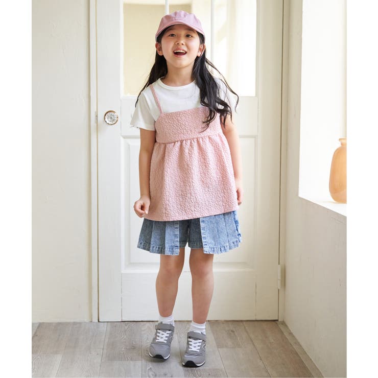 【WEB限定カラーあり】フクレジャガードキャミドッキングプルオーバー（120~1… | ikka  | 詳細画像7 