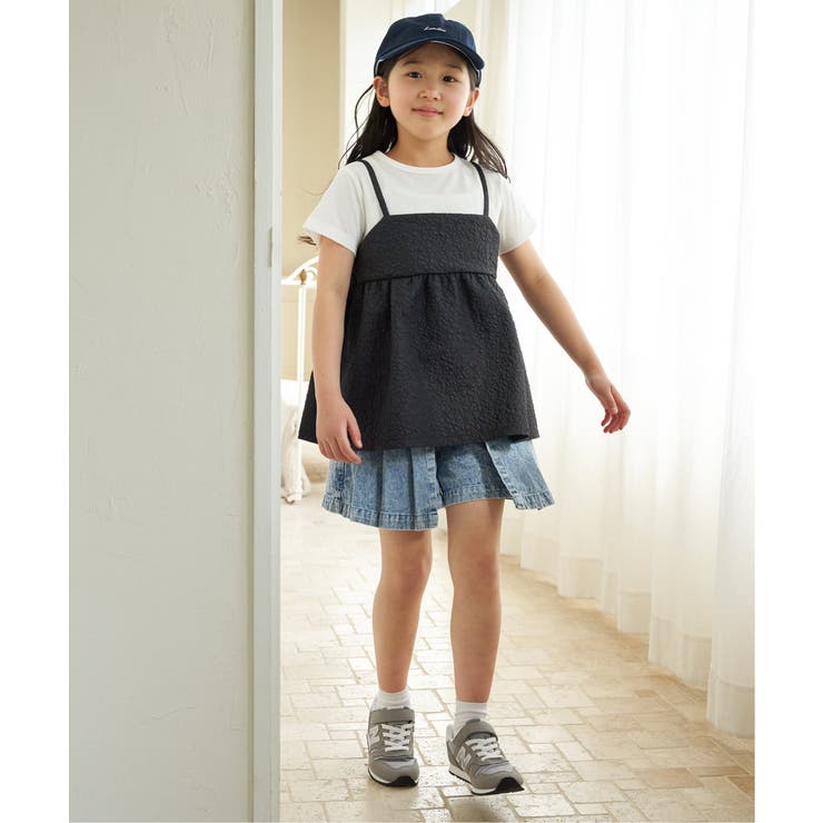 【WEB限定カラーあり】フクレジャガードキャミドッキングプルオーバー（120~1… | ikka  | 詳細画像11 