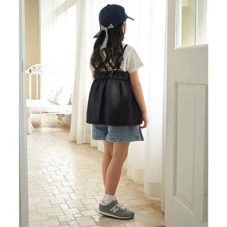 【WEB限定カラーあり】フクレジャガードキャミドッキングプルオーバー（120~1… | ikka  | 詳細画像13 