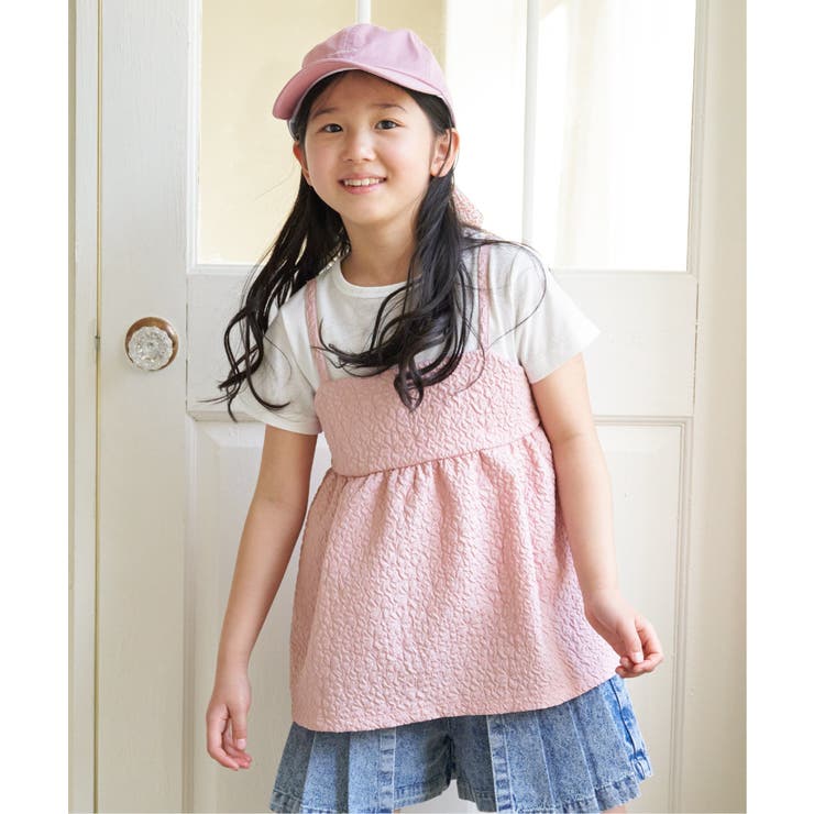 【WEB限定カラーあり】フクレジャガードキャミドッキングプルオーバー（120~1… | ikka  | 詳細画像3 