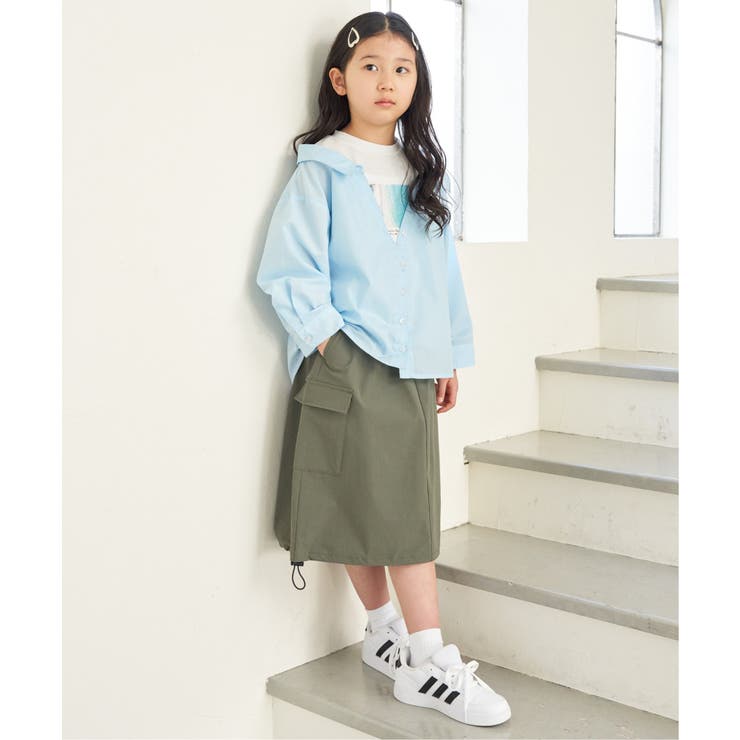 【親子コーデ】フォトTドッキングブラウス（120~160cm） | ikka  | 詳細画像4 