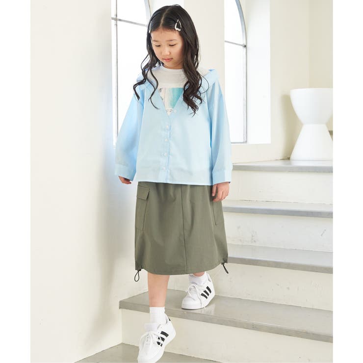 【親子コーデ】フォトTドッキングブラウス（120~160cm） | ikka  | 詳細画像6 