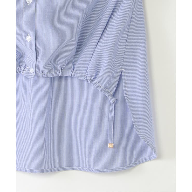 【親子コーデ】ドロストロングテールシャツ（120~160cm） | ikka  | 詳細画像5 