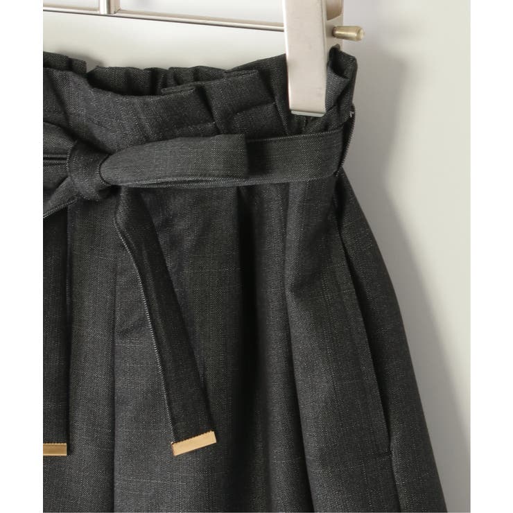 【メディア紹介商品】TRベルト付きタックワイドパンツ（120~160cm） | ikka  | 詳細画像11 