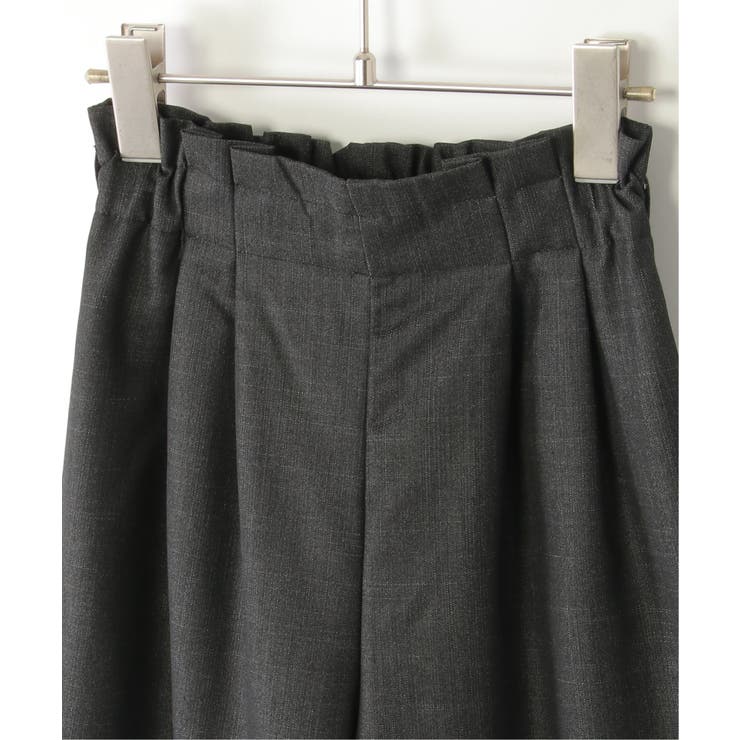 【メディア紹介商品】TRベルト付きタックワイドパンツ（120~160cm） | ikka  | 詳細画像13 