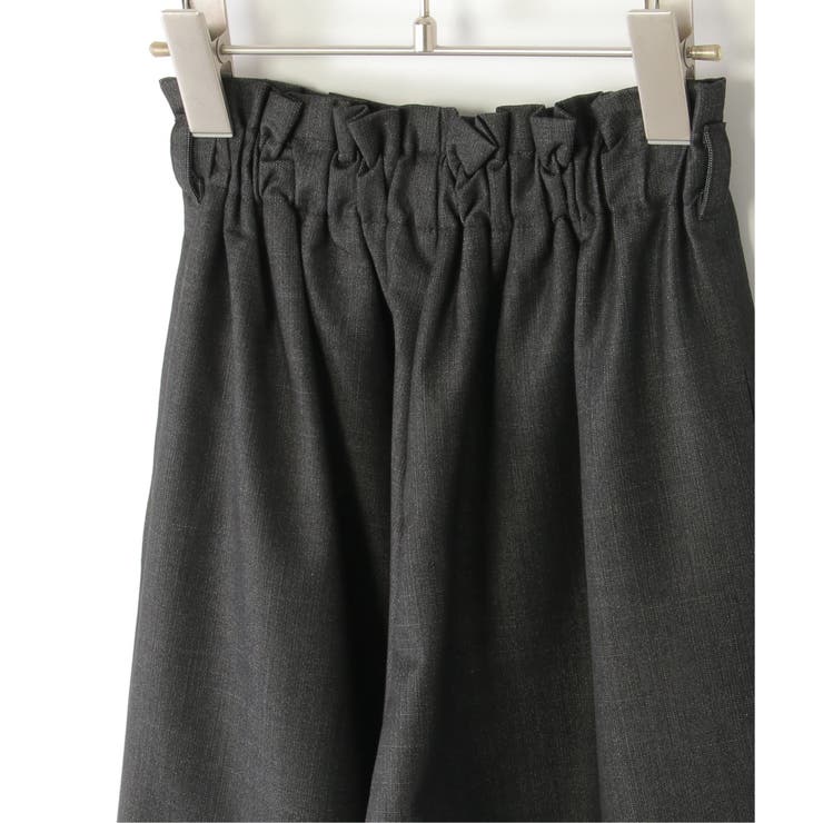 【メディア紹介商品】TRベルト付きタックワイドパンツ（120~160cm） | ikka  | 詳細画像14 