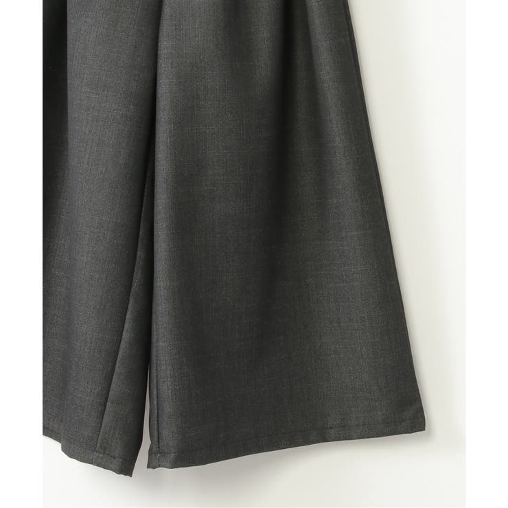 【メディア紹介商品】TRベルト付きタックワイドパンツ（120~160cm） | ikka  | 詳細画像15 