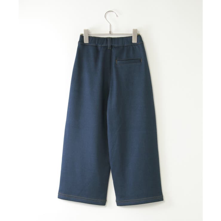 【親子コーデ】GOKU楽パンツ 裏シャギーワイド（120~160cm） | ikka  | 詳細画像3 