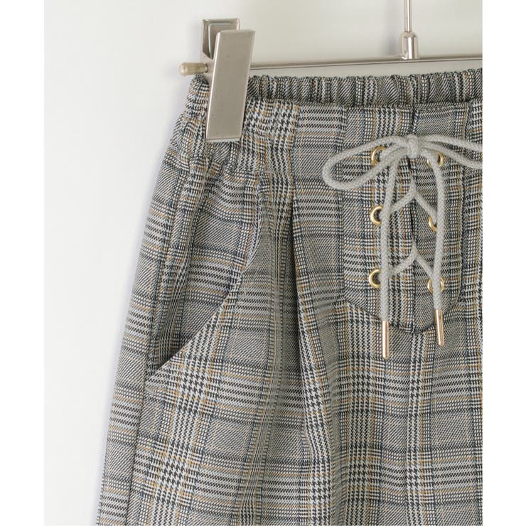 レースアップワイドパンツ（120~160cm） | ikka  | 詳細画像23 