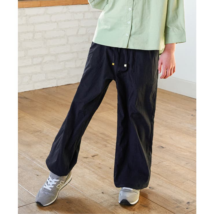 【親子コーデ】ドライテックベイカーパンツ（120~160cm）【接触冷感 速乾】 | ikka  | 詳細画像11 