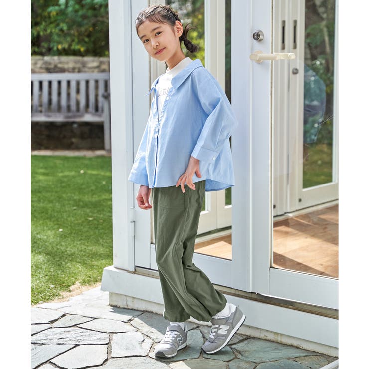 【親子コーデ】ドライテックベイカーパンツ（120~160cm）【接触冷感 速乾】 | ikka  | 詳細画像6 