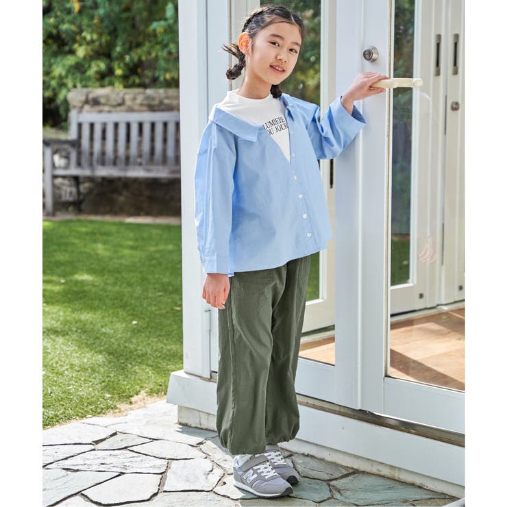 【親子コーデ】ドライテックベイカーパンツ（120~160cm）【接触冷感 速乾】 | ikka  | 詳細画像7 