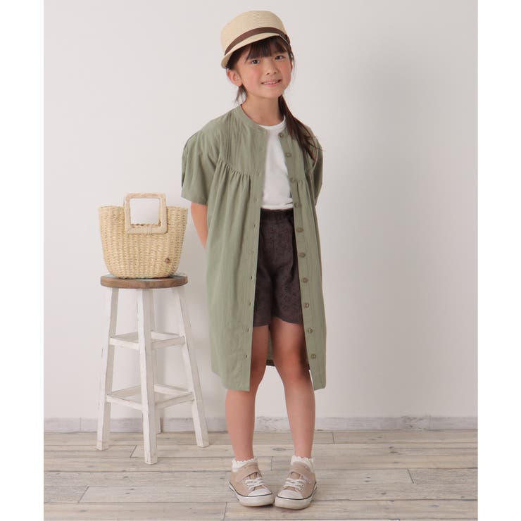 【親子コーデ】前開き2wayワンピース（120~160cm） | ikka  | 詳細画像7 