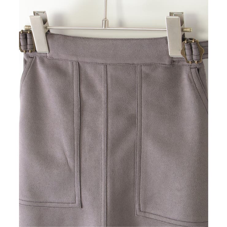 フェイクスエードベイカーロングスカート（120~160cm） | ikka  | 詳細画像4 