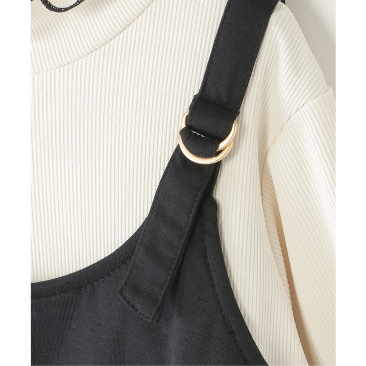 【親子コーデ】ポンチジャンスカドッキングワンピース（120~160cm） | ikka  | 詳細画像8 