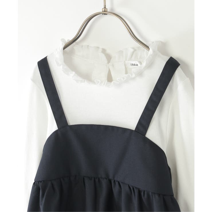 【親子コーデ】ツイード風ジャケットワンピースセット（120~150cm） | ikka  | 詳細画像9 