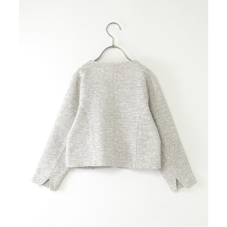 【親子コーデ】ツイード風ジャケットワンピースセット（120~150cm） | ikka  | 詳細画像13 