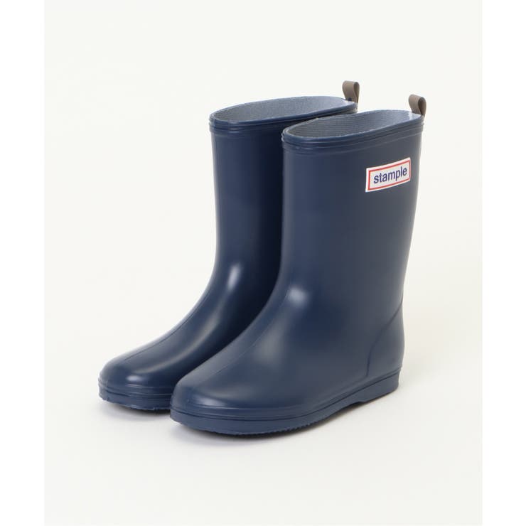 ネイビー | 【WEB限定】 スタンプル レインブーツ | ikka 