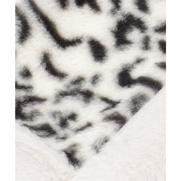 フェイクファー切り替え差し込みマフラー | ikka  | 詳細画像7 