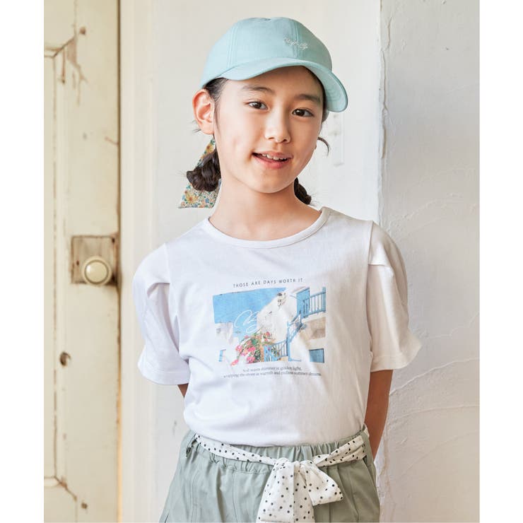 シャンブレー後ろ花リボンキャップ | ikka  | 詳細画像7 