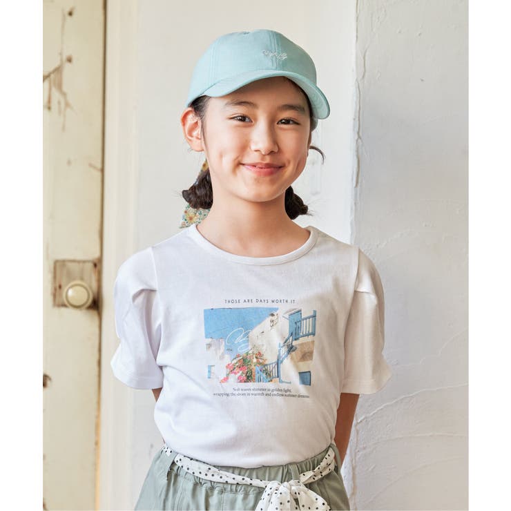 シャンブレー後ろ花リボンキャップ | ikka  | 詳細画像8 