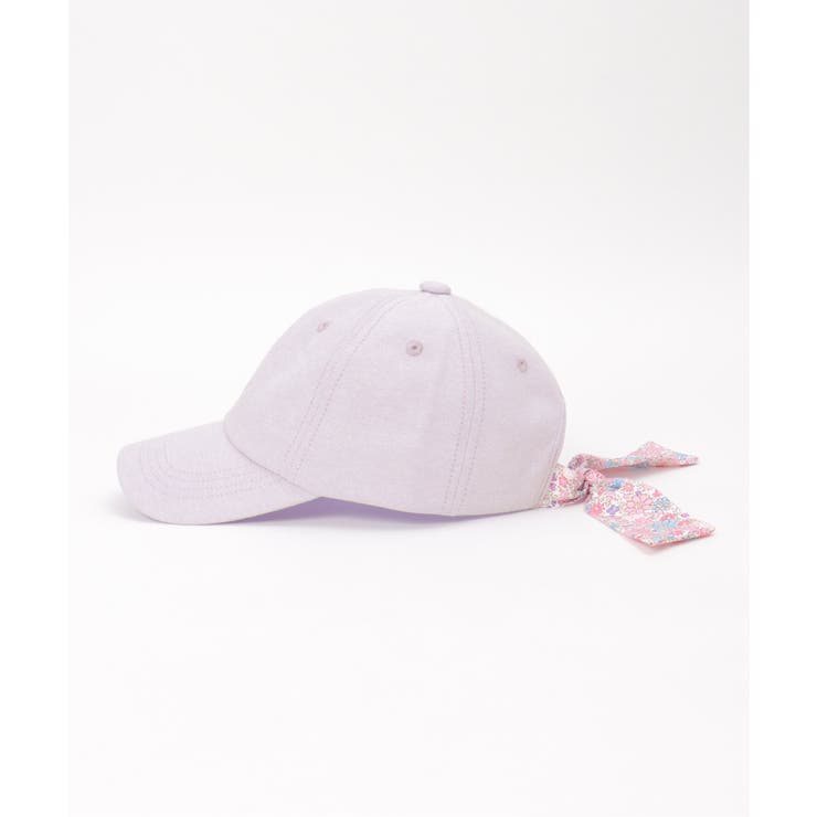 シャンブレー後ろ花リボンキャップ | ikka  | 詳細画像18 