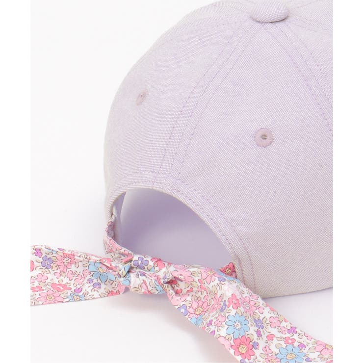 シャンブレー後ろ花リボンキャップ | ikka  | 詳細画像21 