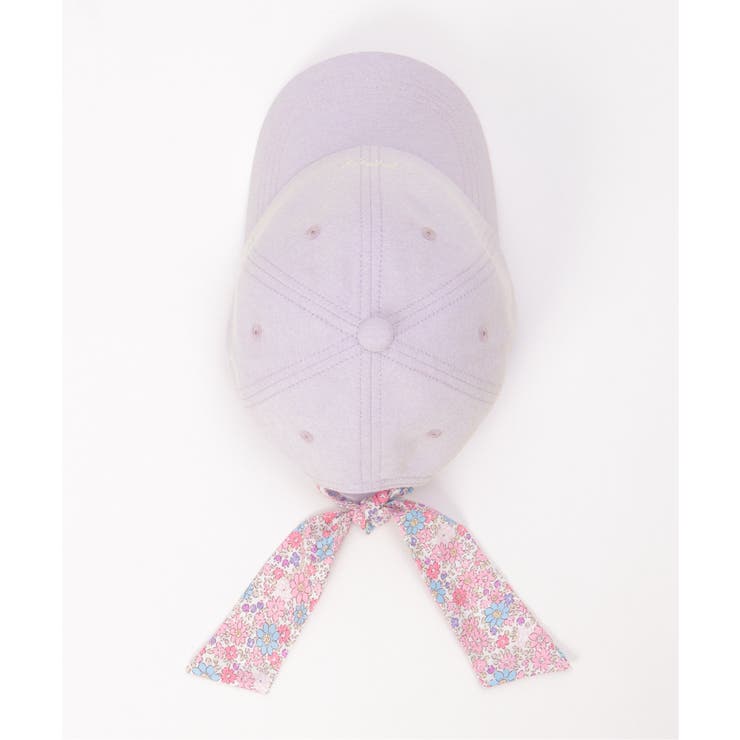 シャンブレー後ろ花リボンキャップ | ikka  | 詳細画像26 