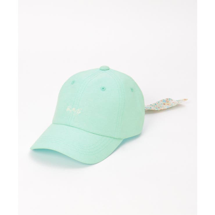 シャンブレー後ろ花リボンキャップ | ikka  | 詳細画像30 