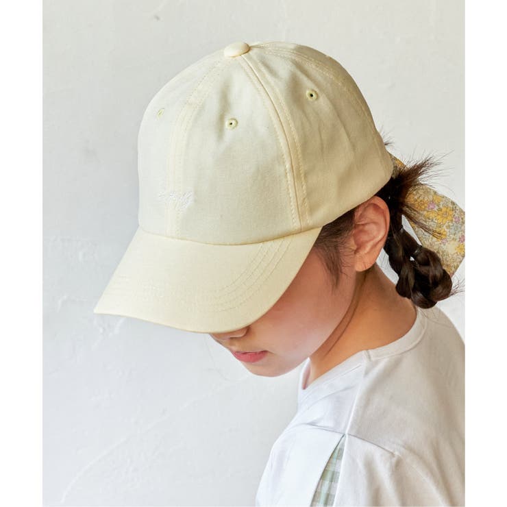 シャンブレー後ろ花リボンキャップ | ikka  | 詳細画像2 