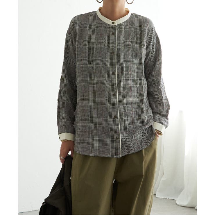 クレリックパイピングシャツ | Lbc with Life | 詳細画像9 