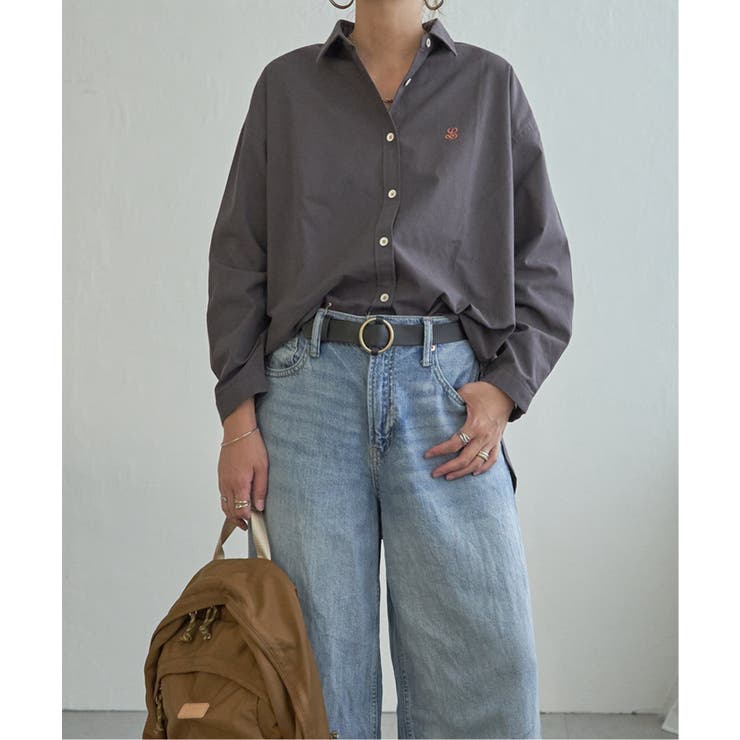 ミニロゴ刺繍オーバーシャツ | Lbc with Life | 詳細画像26 