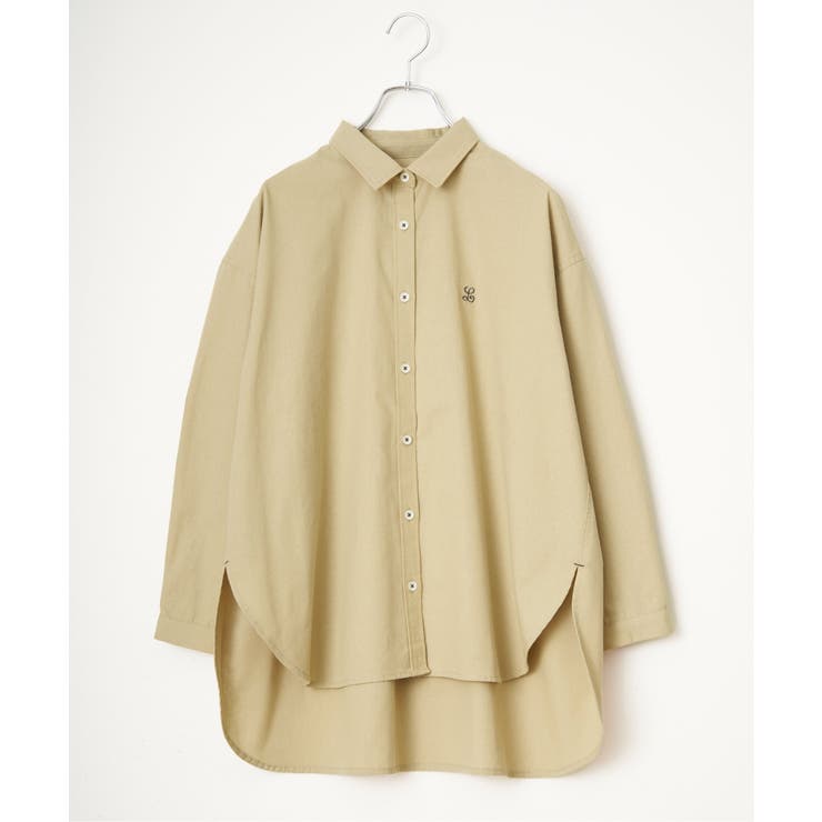 ミニロゴ刺繍オーバーシャツ | Lbc with Life | 詳細画像29 