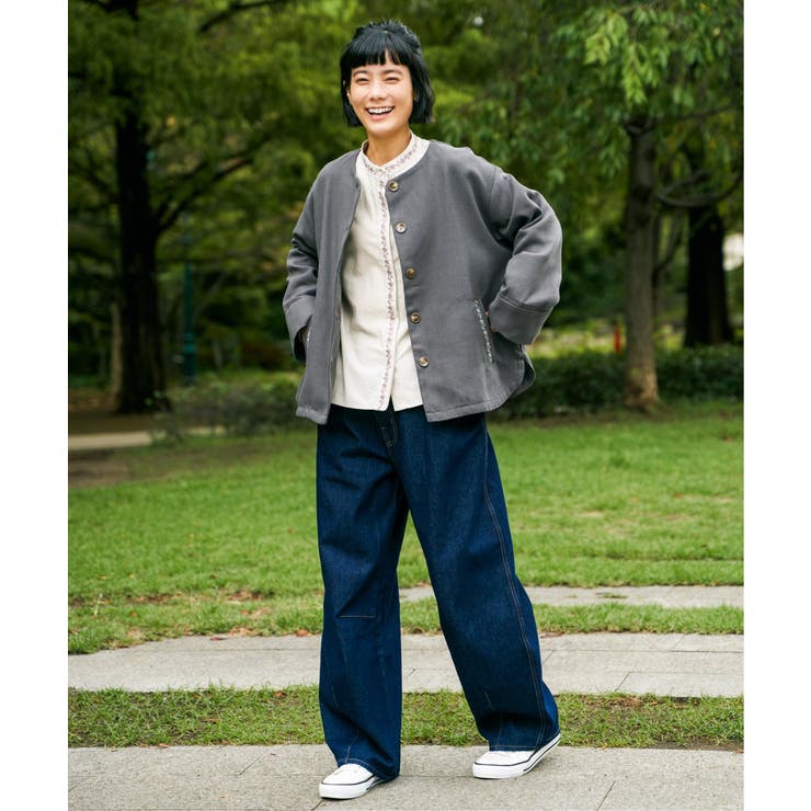 エクリュ エンブロイダリーシャツ | Lbc with Life | 詳細画像11 