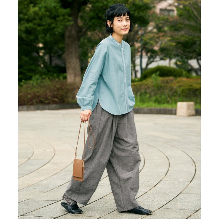 エクリュ エンブロイダリーシャツ | Lbc with Life | 詳細画像18 