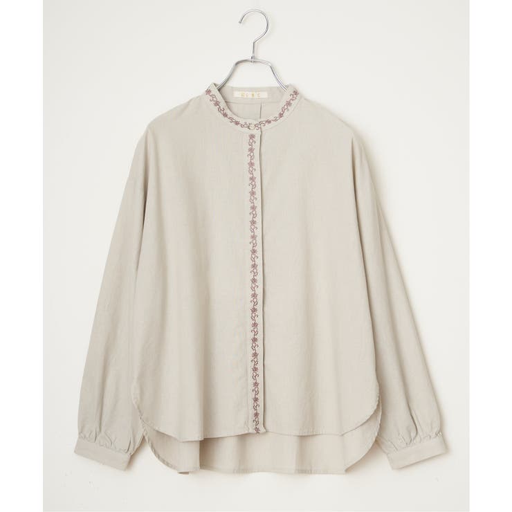 エクリュ エンブロイダリーシャツ | Lbc with Life | 詳細画像33 