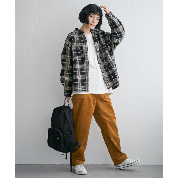 【インフルエンサー着用】モールチェックCPOシャツ | Lbc with Life | 詳細画像13 