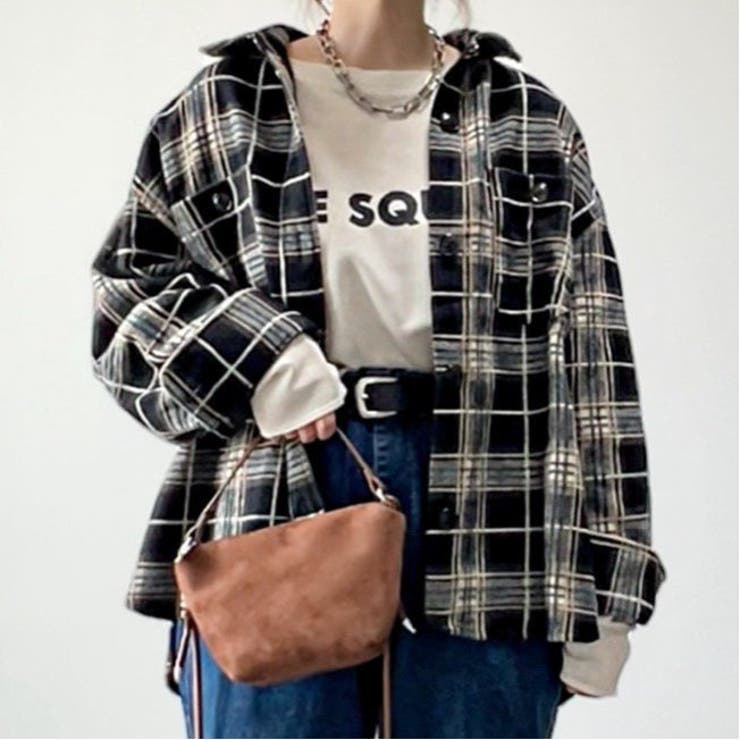 【インフルエンサー着用】モールチェックCPOシャツ | Lbc with Life | 詳細画像19 