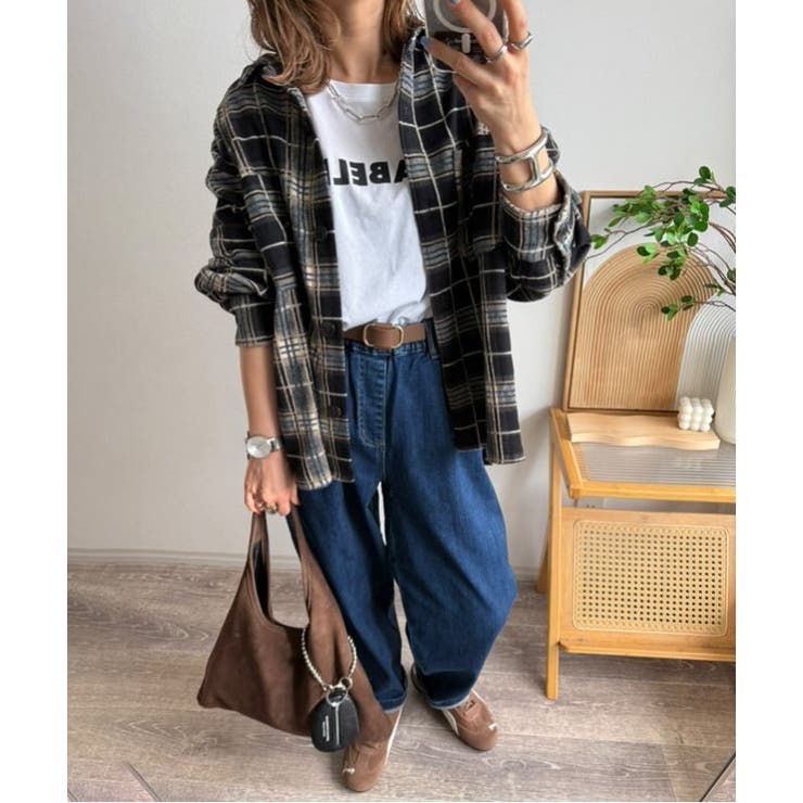 【インフルエンサー着用】モールチェックCPOシャツ | Lbc with Life | 詳細画像22 