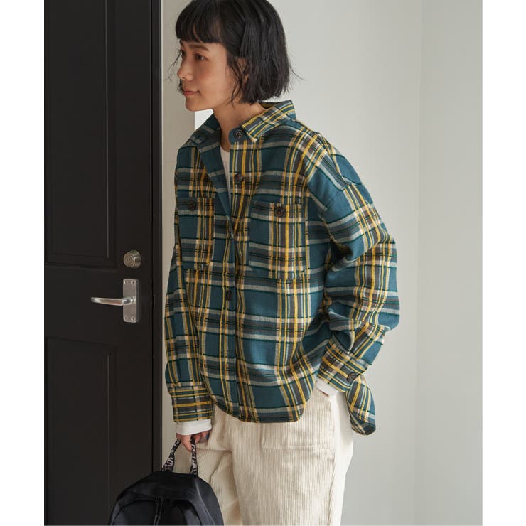 【インフルエンサー着用】モールチェックCPOシャツ | Lbc with Life | 詳細画像26 