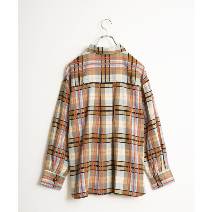 【インフルエンサー着用】モールチェックCPOシャツ | Lbc with Life | 詳細画像31 